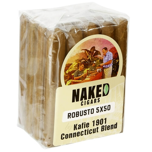 Kafie 1901 Naked Cigars by Kafie 1901 Robusto - Connecticut - Bdl 20