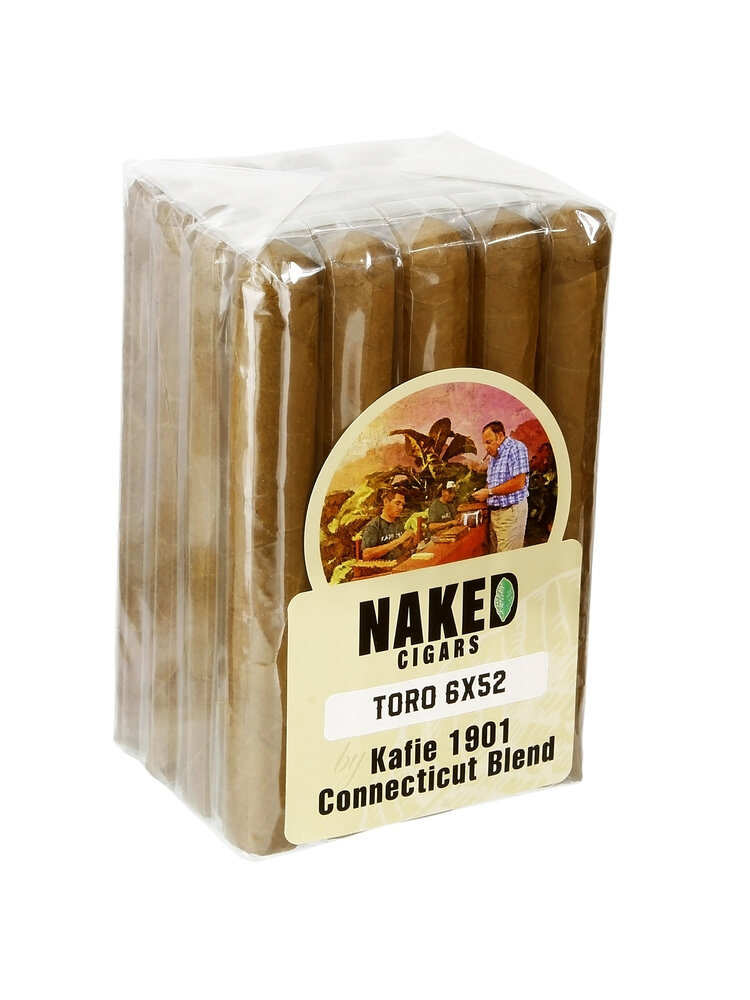 Kafie 1901 Naked Cigars by Kafie 1901 Toro - Connecticut - Bdl 20