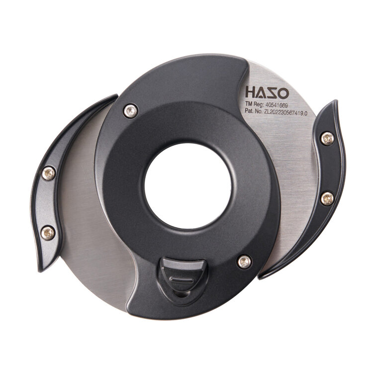 HASO Cigar Accessories HASO - Taiji Cigar Cutter - Black