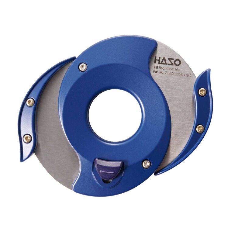 HASO Cigar Accessories HASO - Taiji Cigar Cutter - Blue