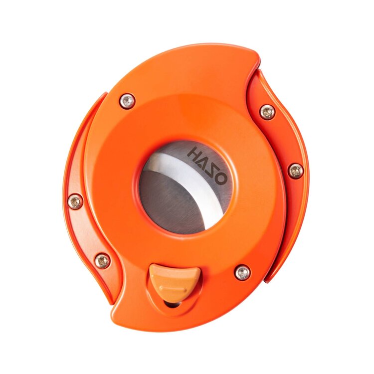 HASO Cigar Accessories HASO - Taiji Cigar Cutter - Orange