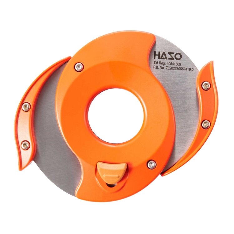 HASO Cigar Accessories HASO - Taiji Cigar Cutter - Orange