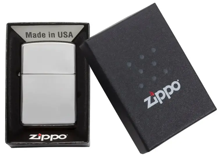 Zippo Zippo Lighter - High Polished Chrome