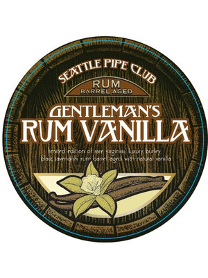 Seattle Pipe Club SPC Pipe Tobacco - Gentleman’s Rum Vanilla 2 oz.