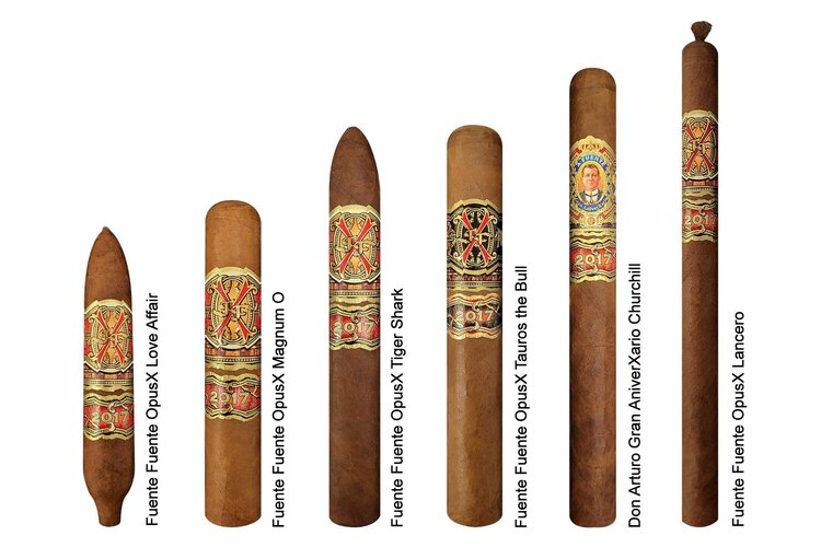 Arturo Fuente Opus X FFOX Opus 6 - 2025 Release - Macassar Ebony