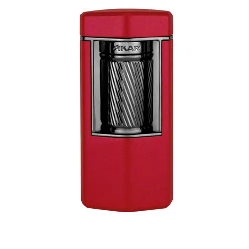 Xikar XIKAR Meridian Flint Lighter - Red and Gunmetal