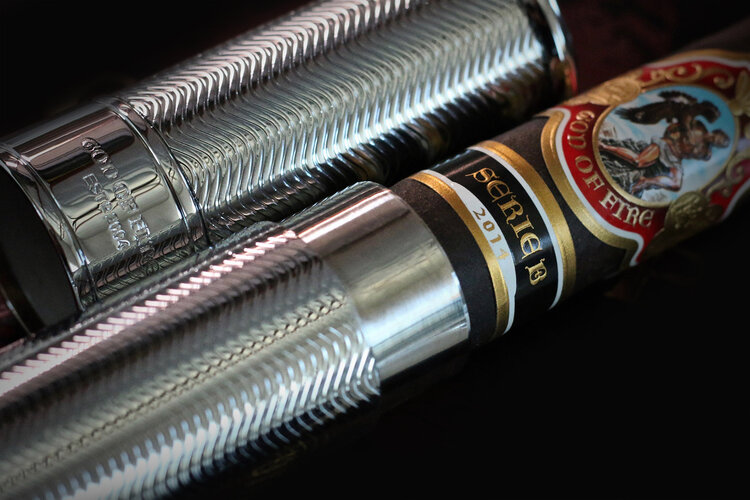 Prometheus Accessories Prometheus - Cigar Tube - Chrome