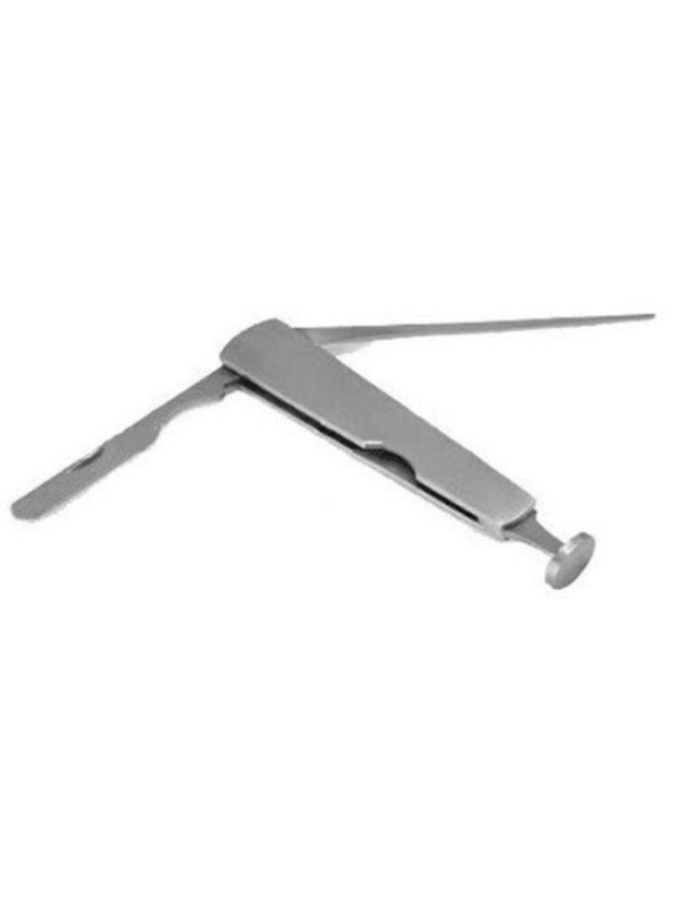 Slim Pipe Knife - Stainless Steel