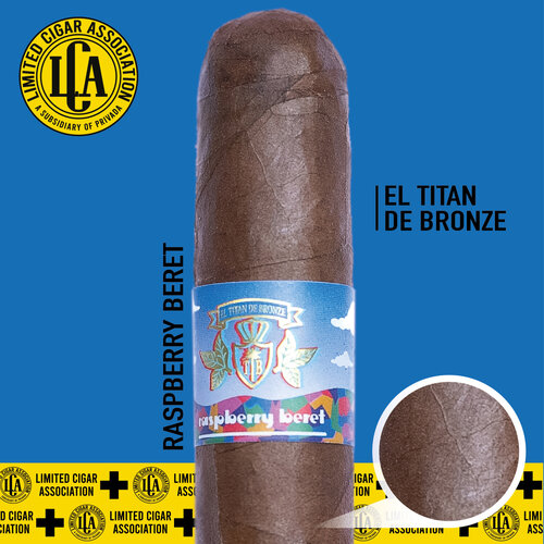 Limited Cigar Association LCA Plus - Raspberry Beret by El Titan de Bronze