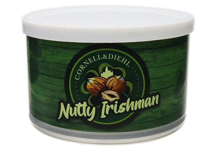 Cornell & Diehl C&D Pipe Tobacco Nutty Irishman Tins 2 oz.