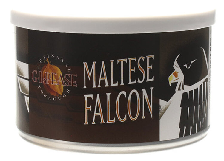 G.L. Pease Pipe Tobacco G.L. Pease Pipe Tobacco Maltese Falcon Tins 2 oz.