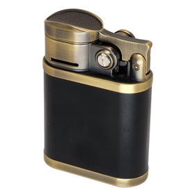 Lotus Lotus Winston - Quad Torch - Table Lighter - Black and Brass