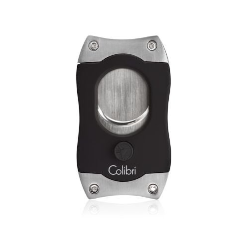 Colibri Colibri S-CUT Cigar Cutter - Black and Chrome Colibri Colibri S-CUT Cigar Cutter - Black and Chrome