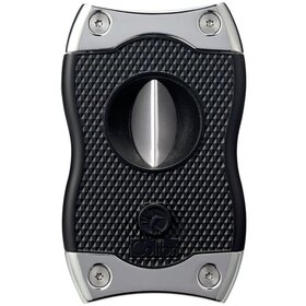 Colibri Colibri SV-CUT (2 in 1) Cigar Cutter - Black and Chrome