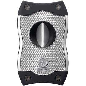 Colibri Colibri SV-CUT (2 in 1) Cigar Cutter - Chrome and Black