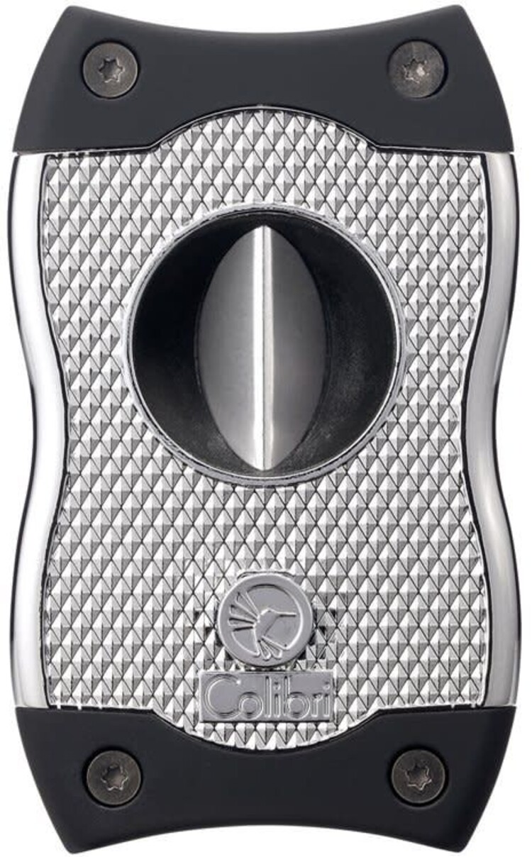 Colibri Colibri SV-CUT (2 in 1) Cigar Cutter - Chrome and Black