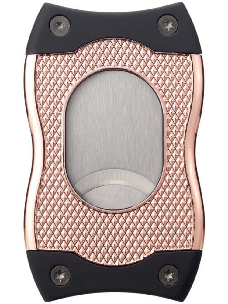 Colibri Colibri SV-CUT (2 in 1) Cigar Cutter - Rose and Black