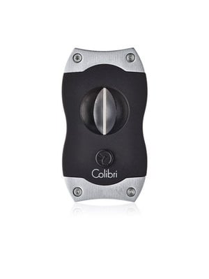 Colibri Colibri V-CUT Cigar Cutter - Black and Chrome