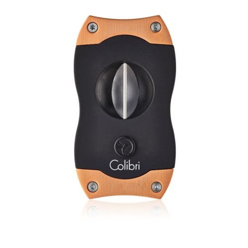 Colibri Colibri V-CUT Cigar Cutter - Black and Rose Gold Colibri Colibri V-CUT Cigar Cutter - Black and Rose Gold