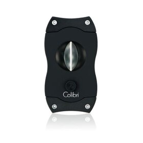 Colibri Colibri V-CUT Cigar Cutter - Black and Black