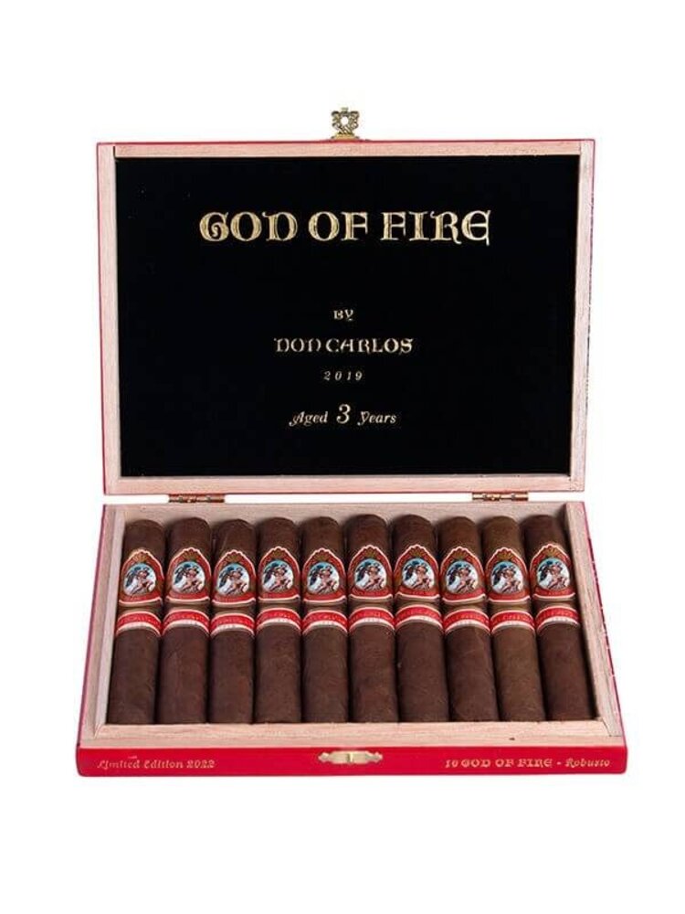 God of Fire God of Fire by Don Carlos Robusto - Box 10