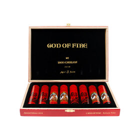 God of Fire God of Fire by Don Carlos Robusto Tubo - Box 8