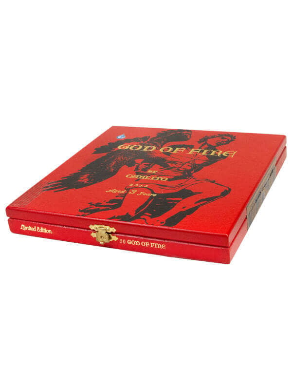 God of Fire by Carlito cigar box