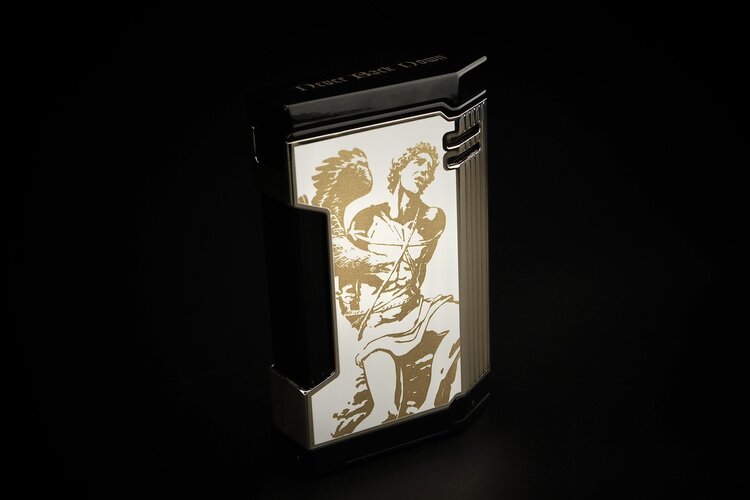 Prometheus Accessories Prometheus 2024 God of Fire Lighter Magma T - Gold on White Lacquer