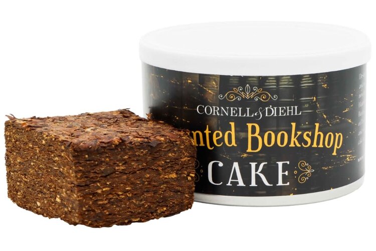 Cornell & Diehl C&D Pipe Tobacco Haunted Bookshop Cake Tins 2 oz.
