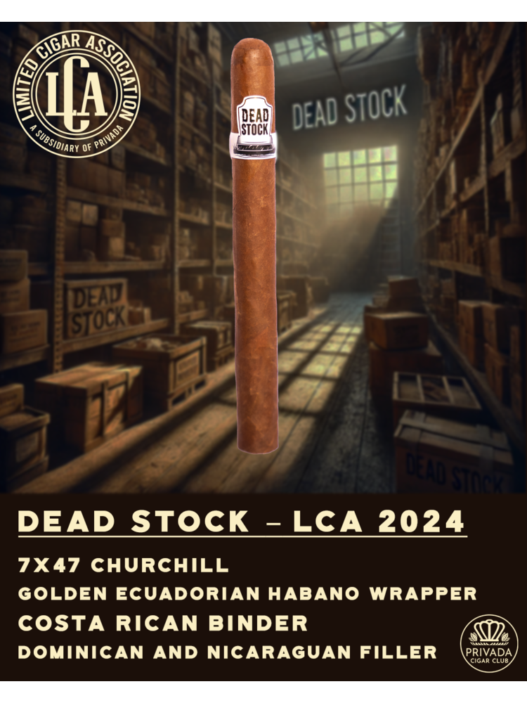 Limited Cigar Association LCA Plus - Dead Stock