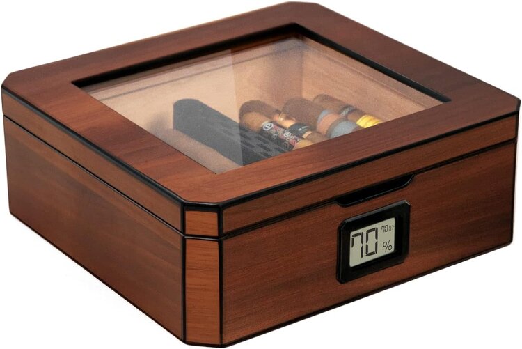 Klaro Humidors Klaro Humidors - MAG Walnut Humidor - Holds 20-30 cigars