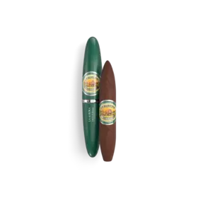 La Aurora La Aurora Preferido Double Figurado Tubo Emerald - single