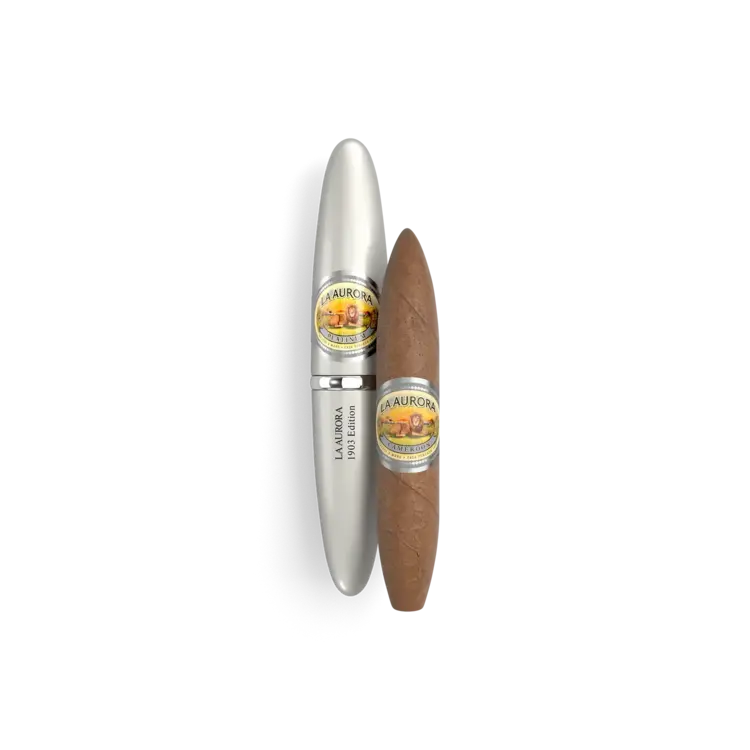 La Aurora La Aurora Preferido Double Figurado Tubo Platinum - single