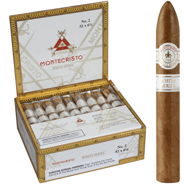 Montecristo Cigars Montecristo White No. 2 - Box 27