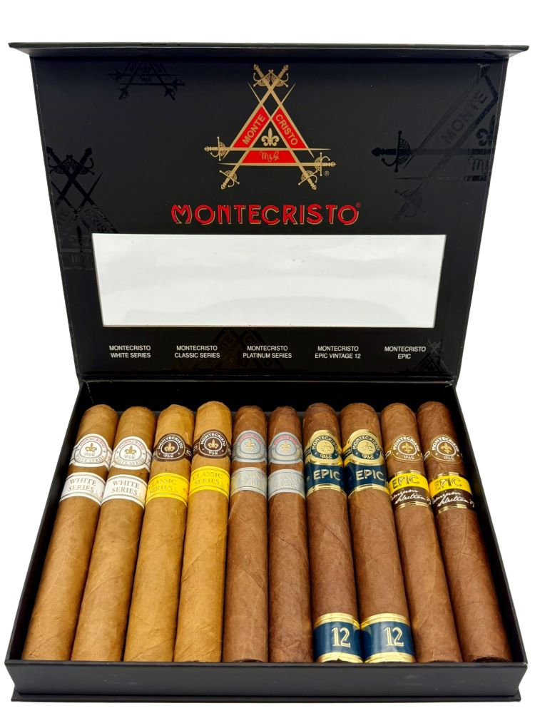 Montecristo Cigars Montecristo Anniversary Sampler Toro - Box 10