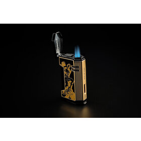 Prometheus Accessories Prometheus 2024 God of Fire Lighter Magma X - Gold on Black Lacquer