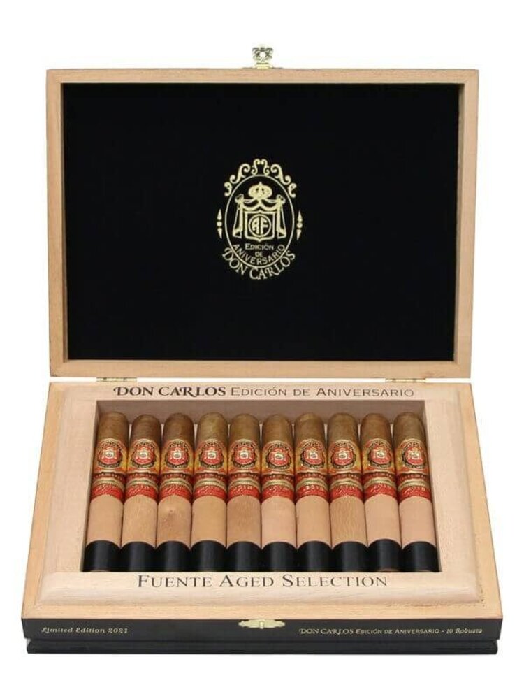 Arturo Fuente Don Carlos Don Carlos Edicion de Aniversario Robusto - Box 10