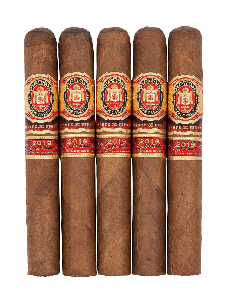 Arturo Fuente Don Carlos Don Carlos Edicion de Aniversario Double Robusto Tubo - Box 8
