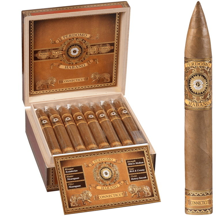 Perdomo Habano Perdomo Habano Connecticut Torpedo - Box 24