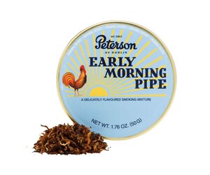 peterson early morning pipe tobacco Peterson Pipe Tobacco - Early Morning 50g