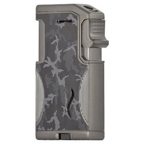 SMKN SMKN DoS Lighter - Soft Flame & Jet Flame - Black Camo & Dark Chrome
