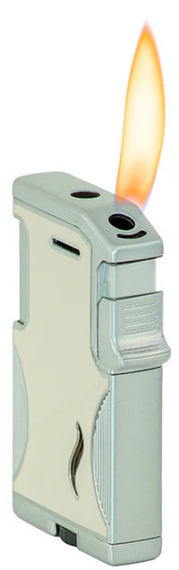 SMKN SMKN DoS Lighter - Soft Flame & Jet Flame - Champagne & Chrome Finish