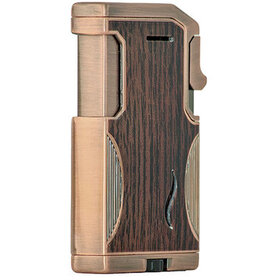SMKN SMKN DoS Lighter - Soft Flame & Jet Flame - Copper & Wood Finish