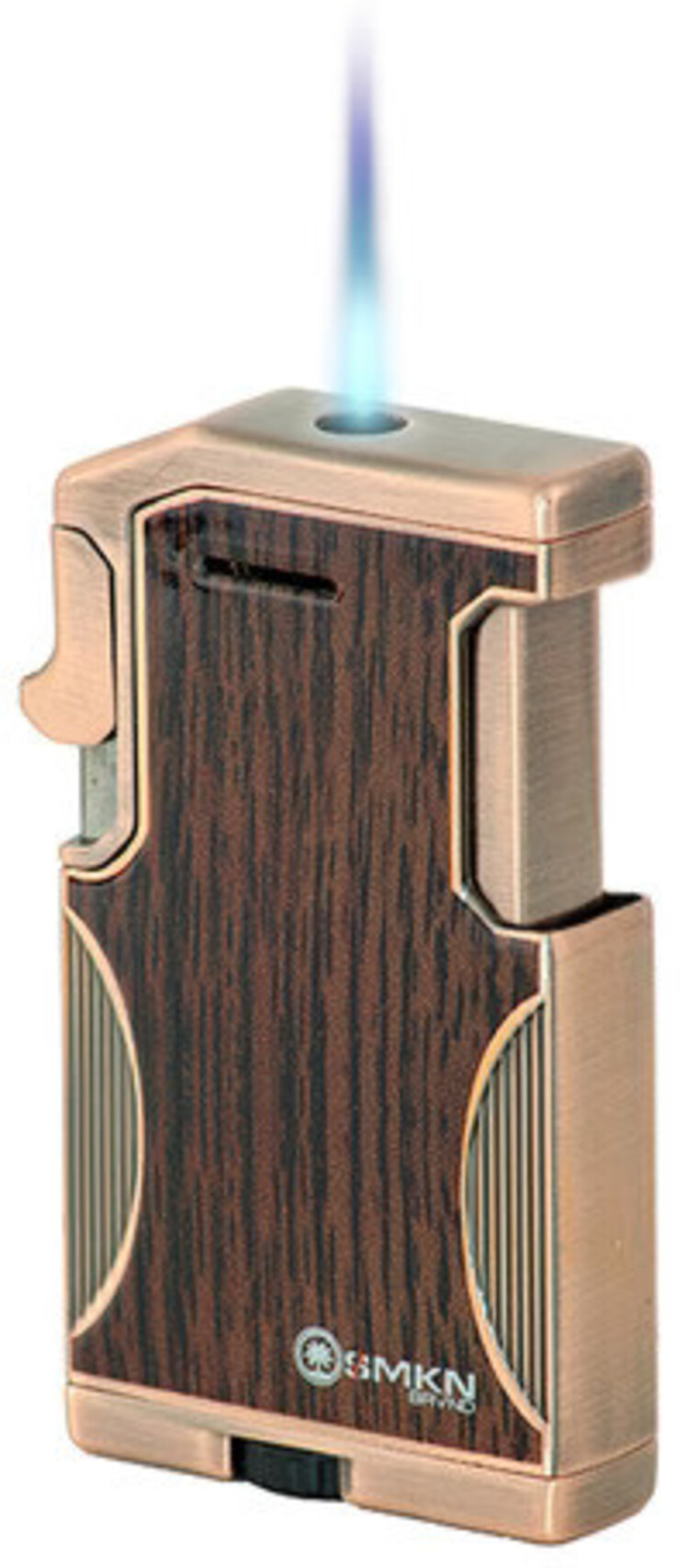 SMKN SMKN DoS Lighter - Soft Flame & Jet Flame - Copper & Wood Finish