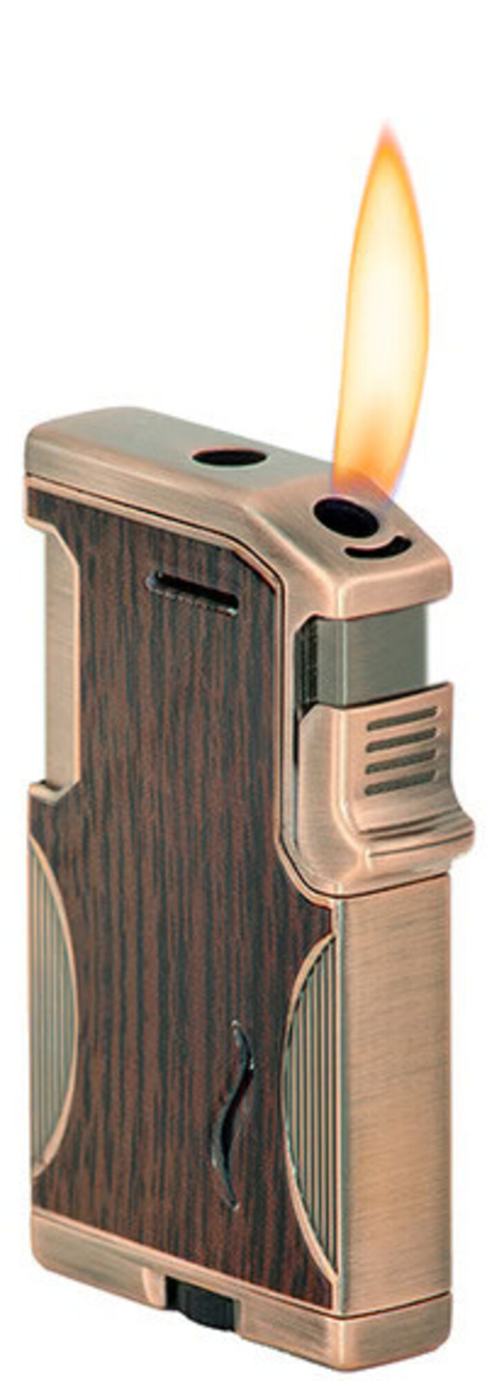 SMKN SMKN DoS Lighter - Soft Flame & Jet Flame - Copper & Wood Finish