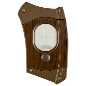 SMKN SMKN Palm Cut - Cigar Cutter - Brown & Dark Wood