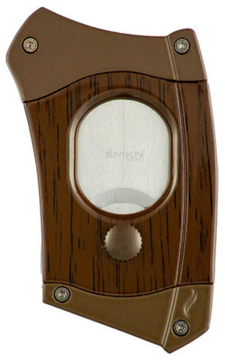 SMKN SMKN Palm Cut - Cigar Cutter - Brown & Dark Wood