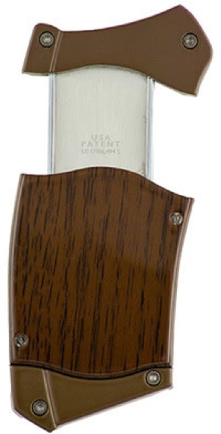 SMKN SMKN Palm Cut - Cigar Cutter - Brown & Dark Wood