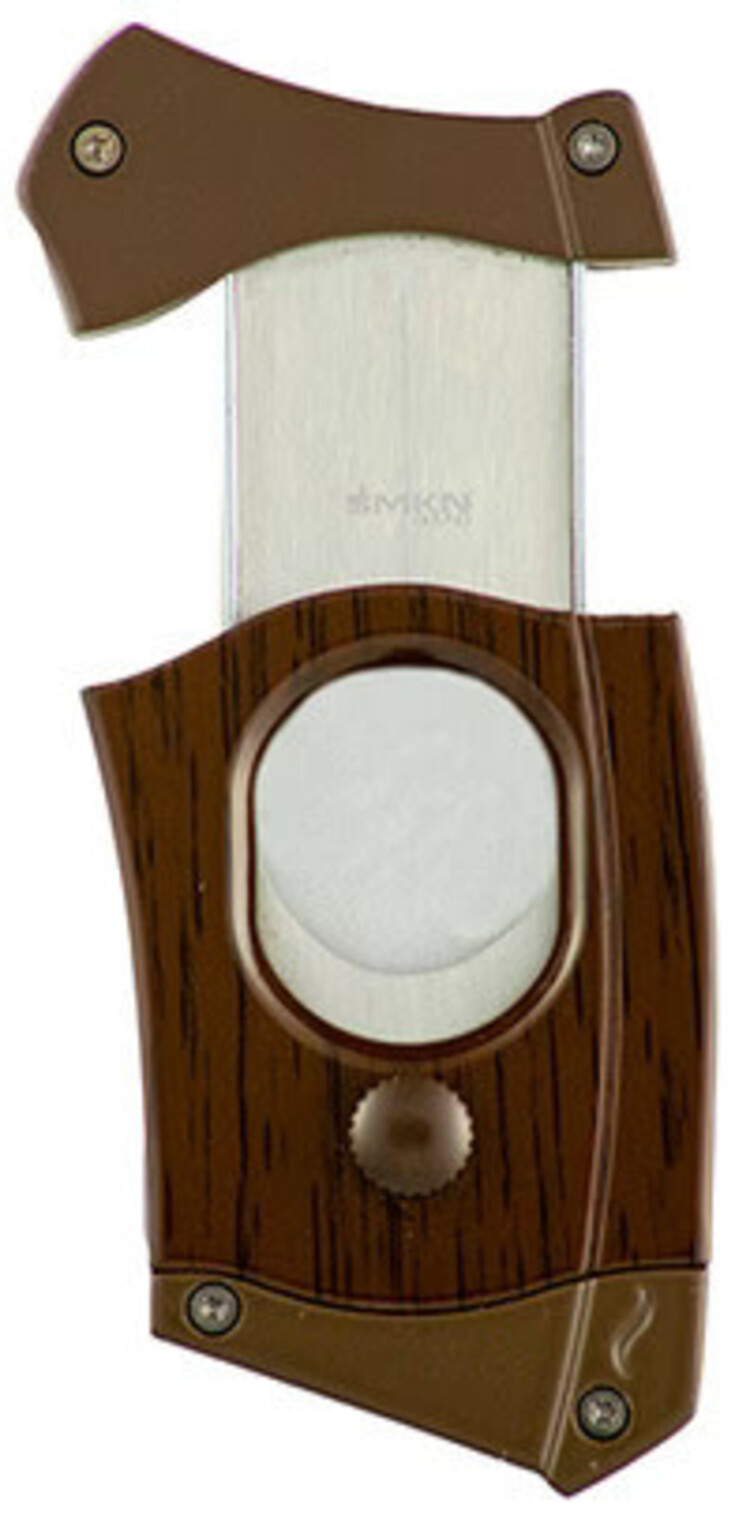 SMKN SMKN Palm Cut - Cigar Cutter - Brown & Dark Wood
