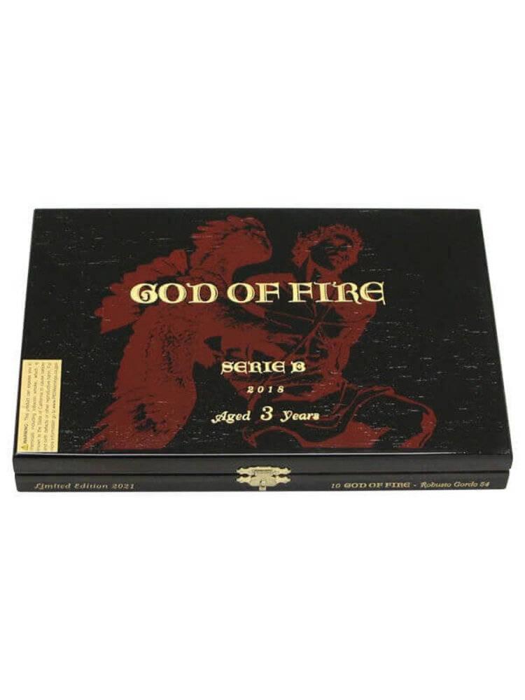 God of Fire God of Fire Serie B Robusto Gordo 54 - Box 10